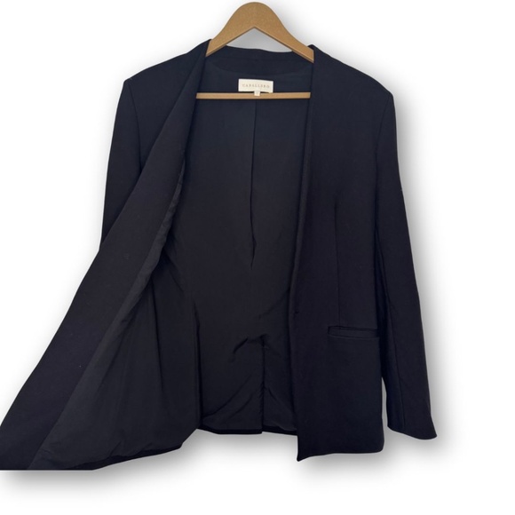 Caballero Jackets & Blazers - NWOT Caballero Single Button Women's Black Suit Jacket Blazer